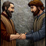 Barnabas Greets Saul