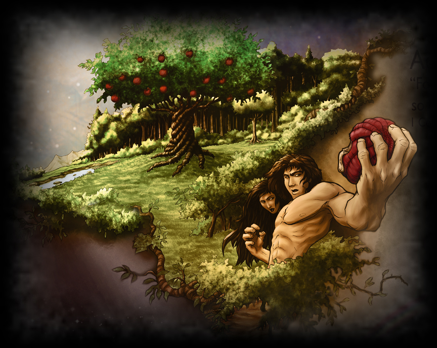 The Big Story: Adam and Eve by eikonik on DeviantArt