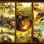 Bible Stories Comic Strips - Genesis 6-7 Noah p1-3