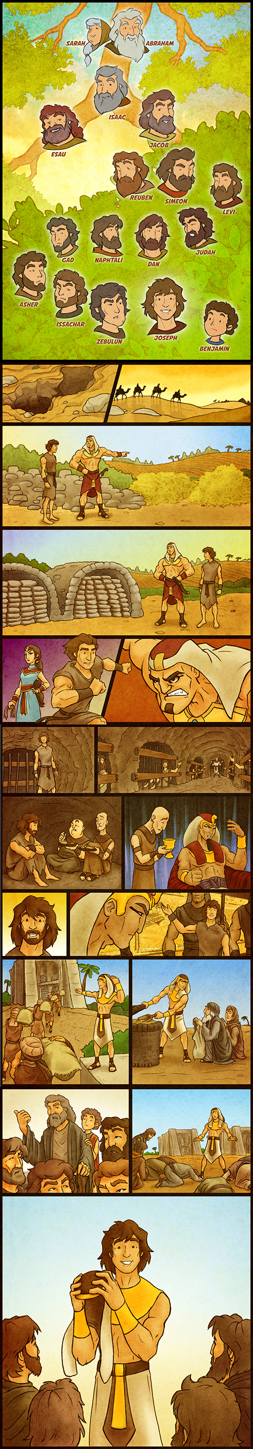Joseph's Story Comic by eikonik