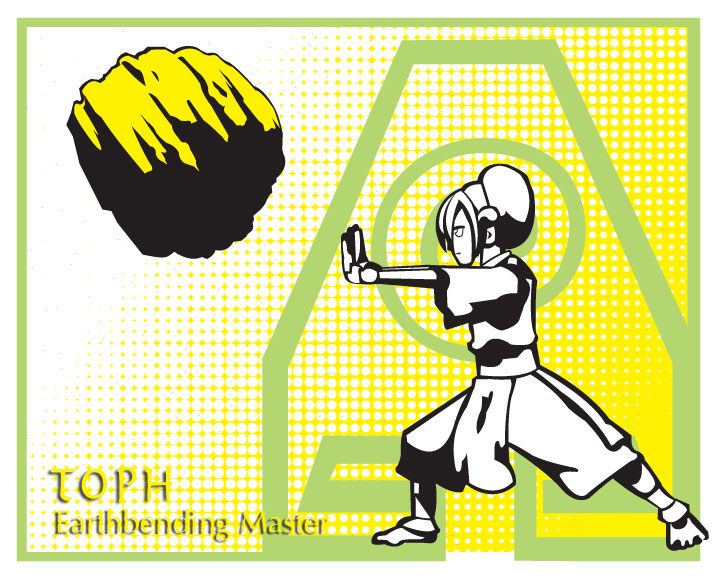 Pop art series: Toph