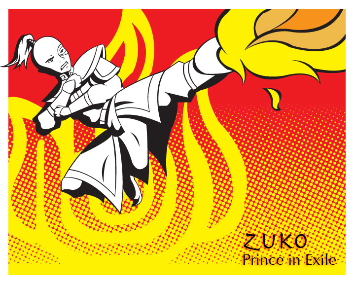 Pop art series: Zuko