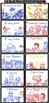 the 12 days of 2fort by Daemon107