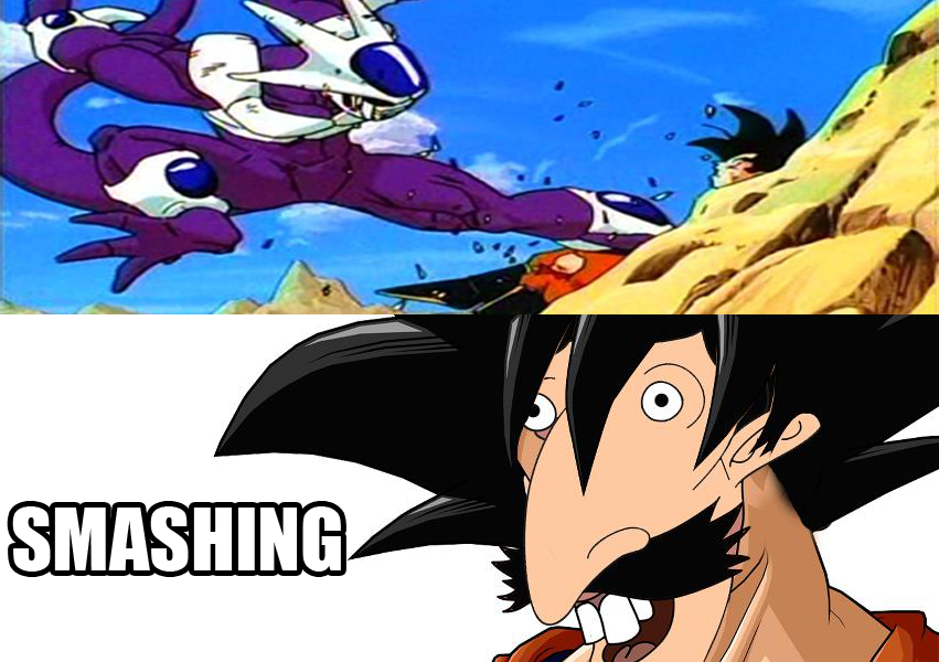 Goku SMASHING