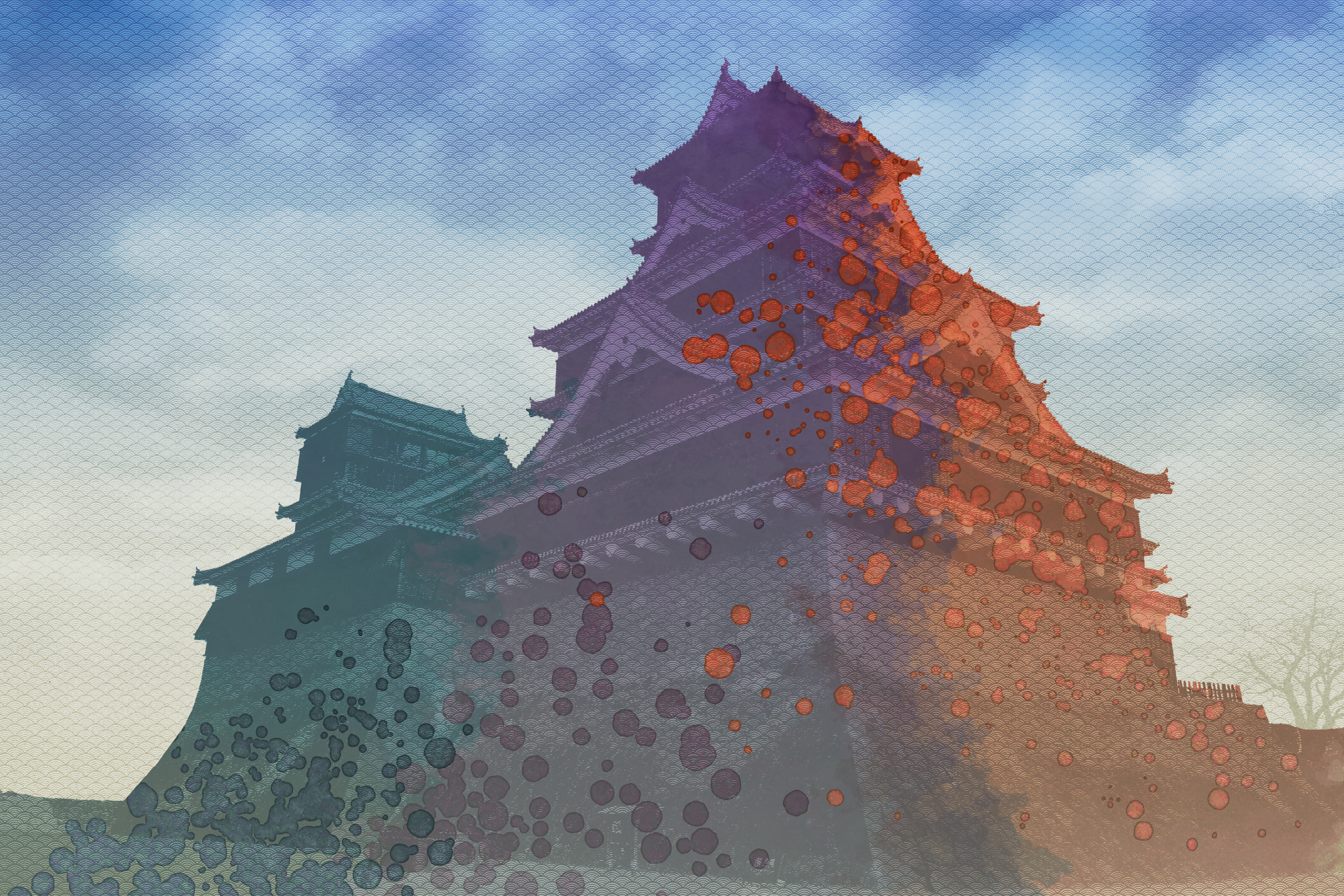 Japanese castle by LazurURH