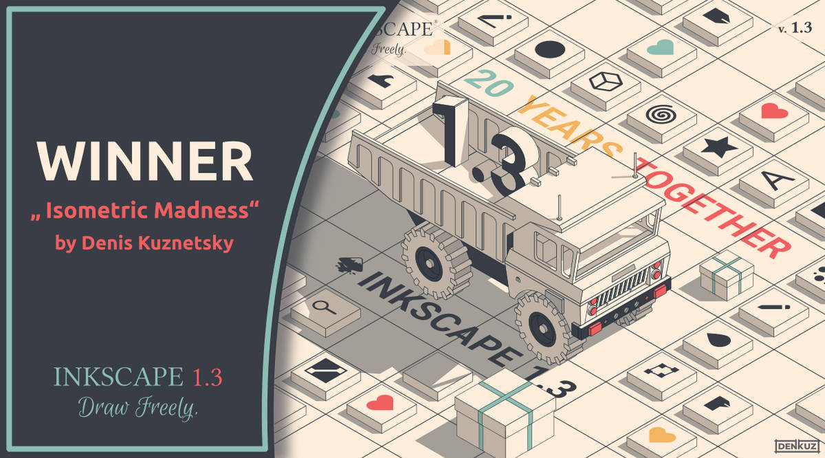 Inkscape 1.3 About Screen Contest Winner Announced by LazurURH on ...