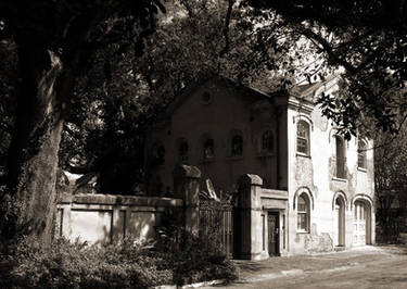 The Guest House in Sepia