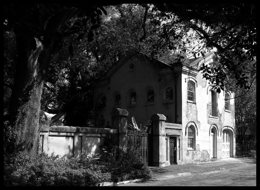 The Guest House in B W