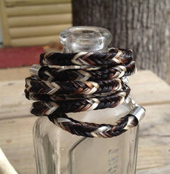 Braided Horsehair Bracelet Group - 42 Tails Custom