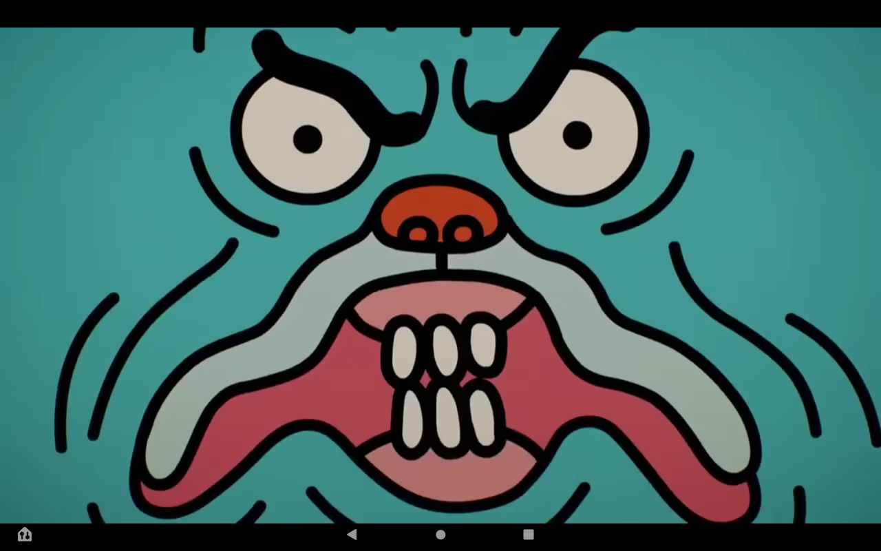 Gumball's bad mood face by OakleyAgain on DeviantArt