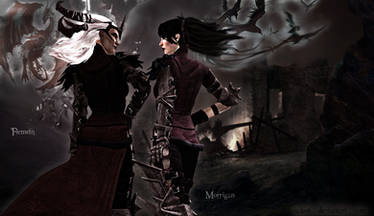 Flemeth and Morrigan