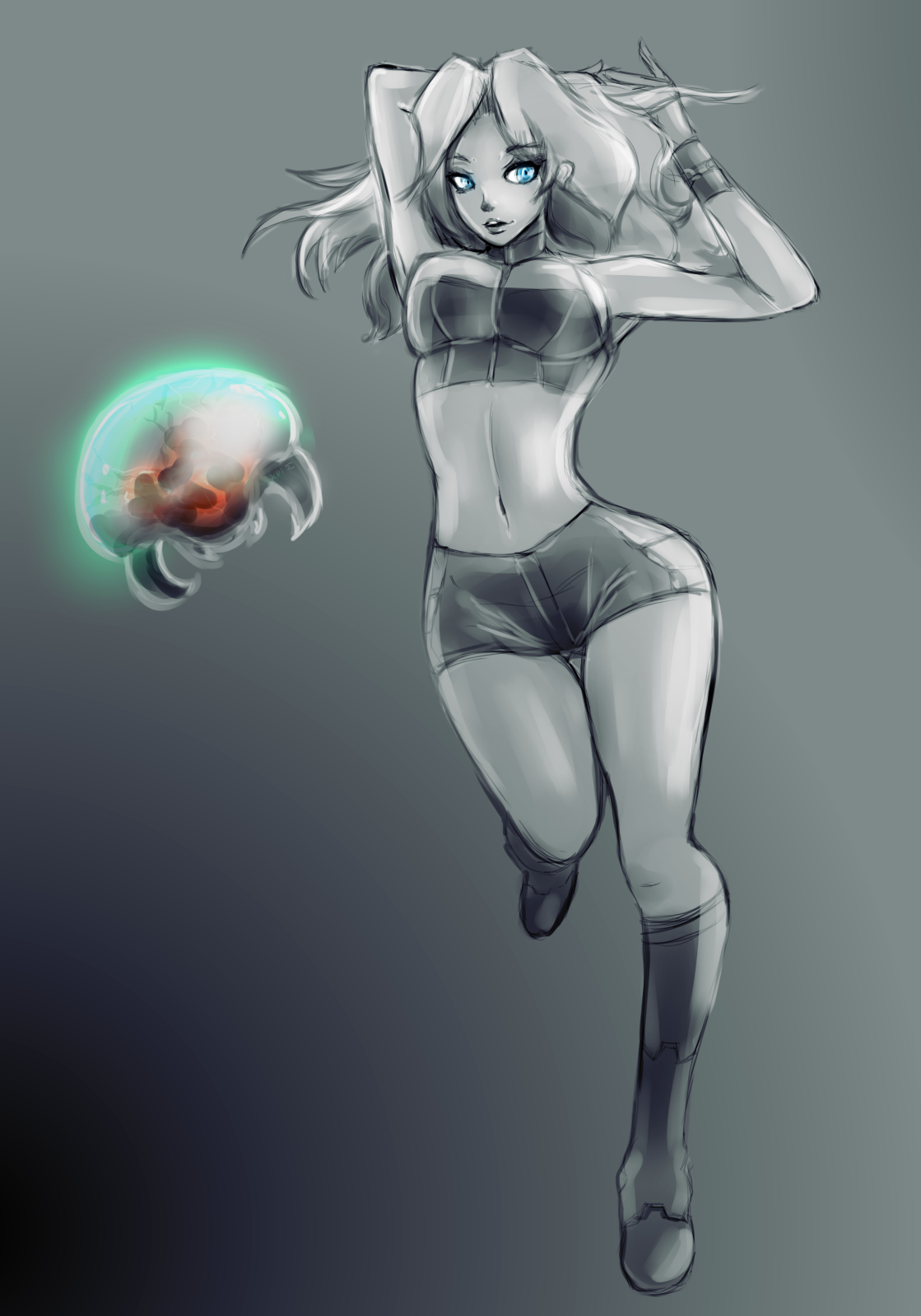 Metroid Fusion Samus etc