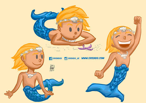 little mer boy