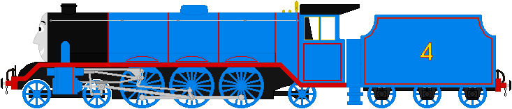 Gordon the Express Engine by indominus4356 on DeviantArt