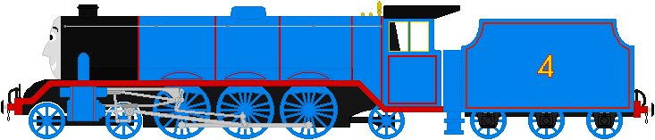 Gordon the Express Engine by indominus4356 on DeviantArt