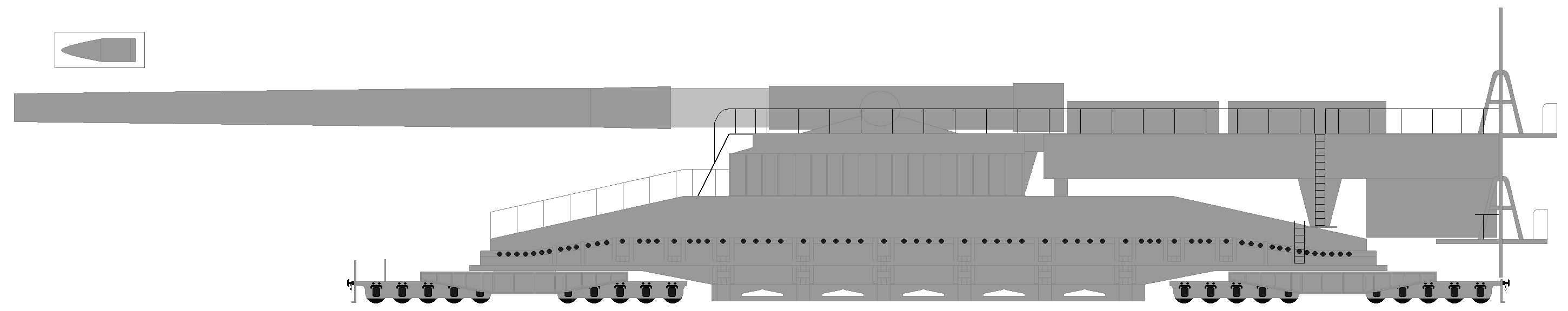 Schwerer Gustav Railway Gun by Wu-Gene on DeviantArt