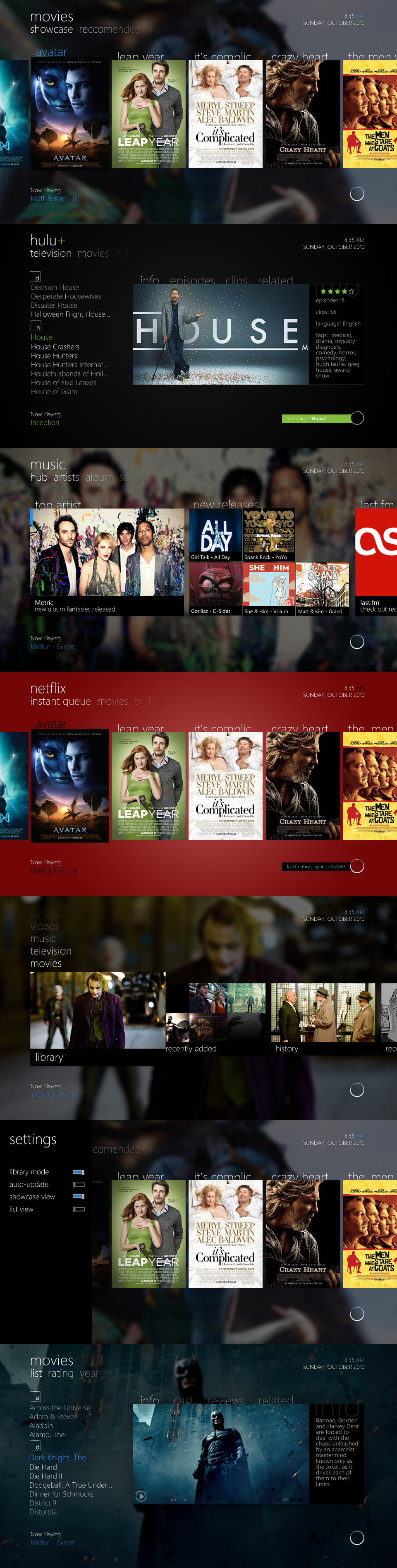 Metro UI for XBMC