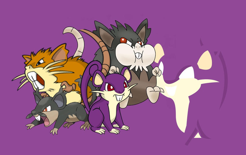 Cool Rattata Background Rattata evolution background/wallpaper by Jaceymon on DeviantArt
