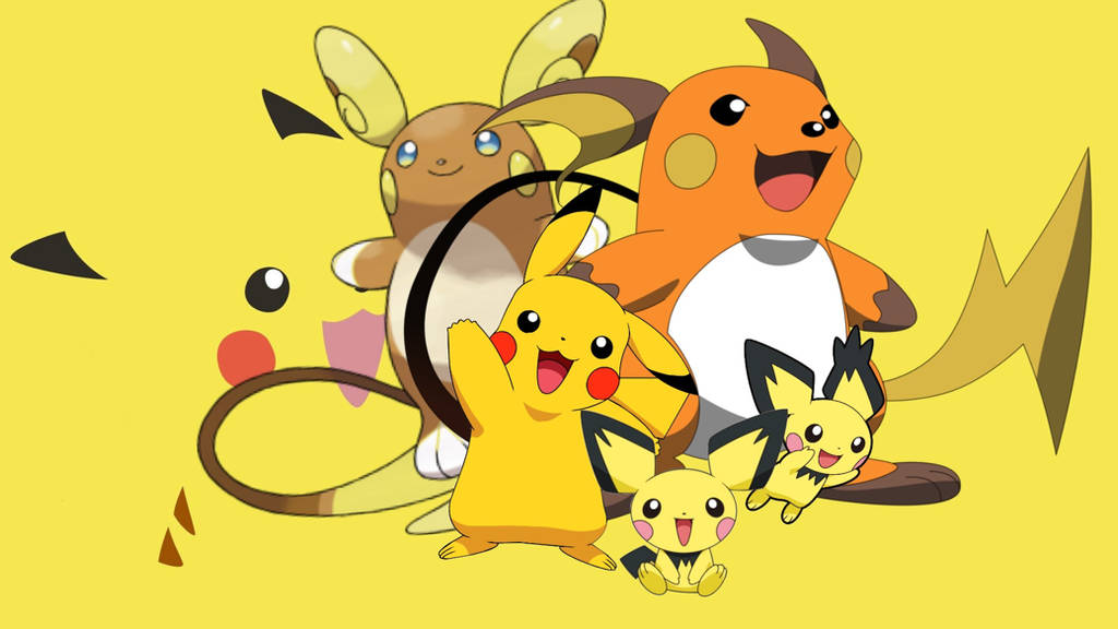 Pikachu evolution background/wallpaper (normal) by Jaceymon on DeviantArt Pikachu evolution background/wallpaper (normal) by Jaceymon on DeviantArt