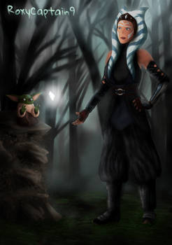 Ahsoka Tano and Grogu