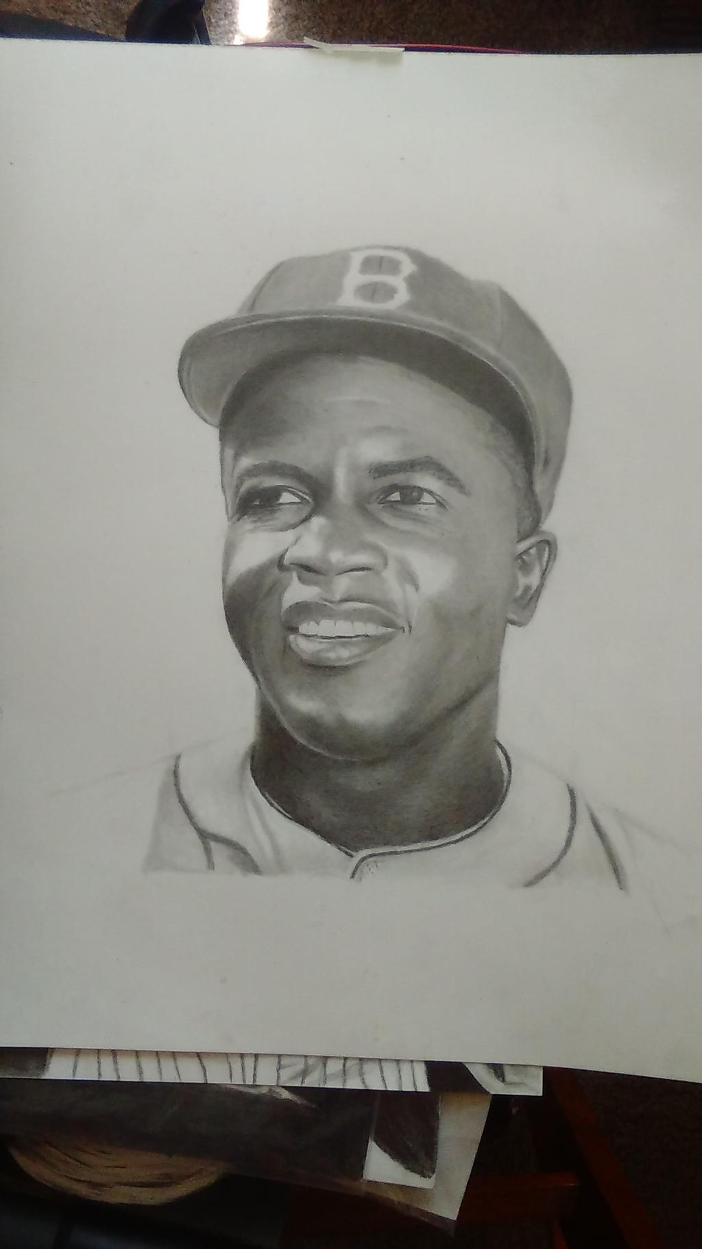 Jackie Robinson drawing