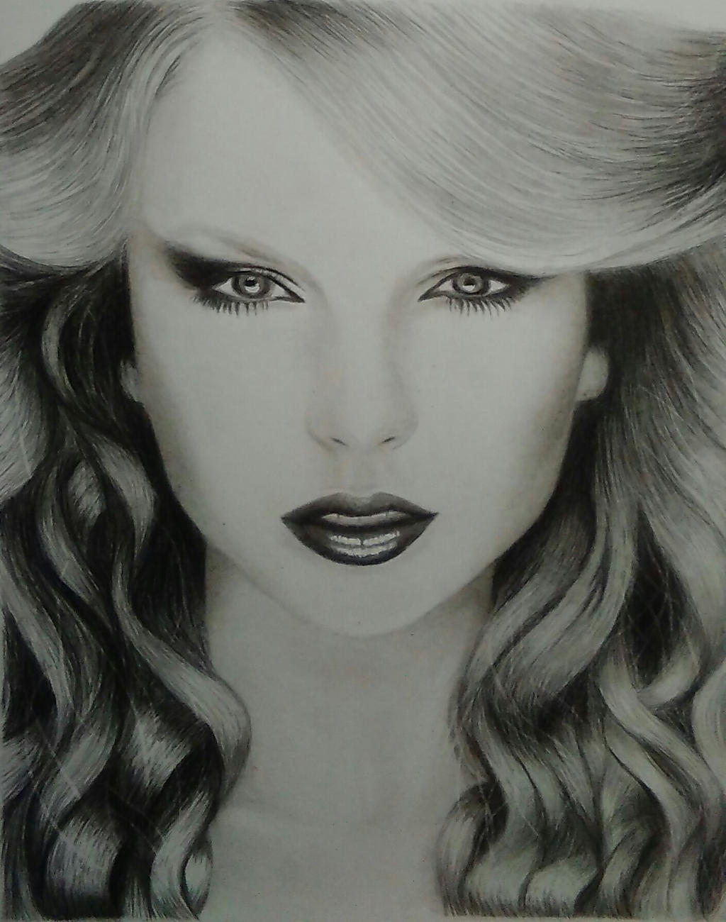 SanilArtist - Drawing Taylor Swift. Taylor Swift . Pencil: Faber