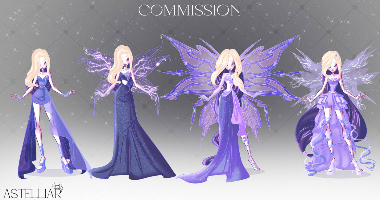 WINX FINISHED COMMISSION by astelliar on DeviantArt