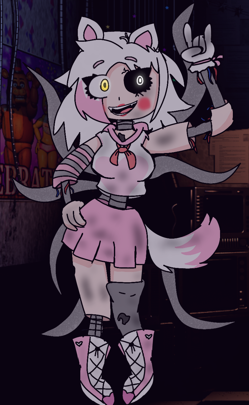 Fnaf Mangle Anime by Wificzfnaf on DeviantArt