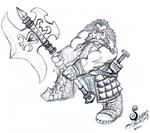 dwarf warrior