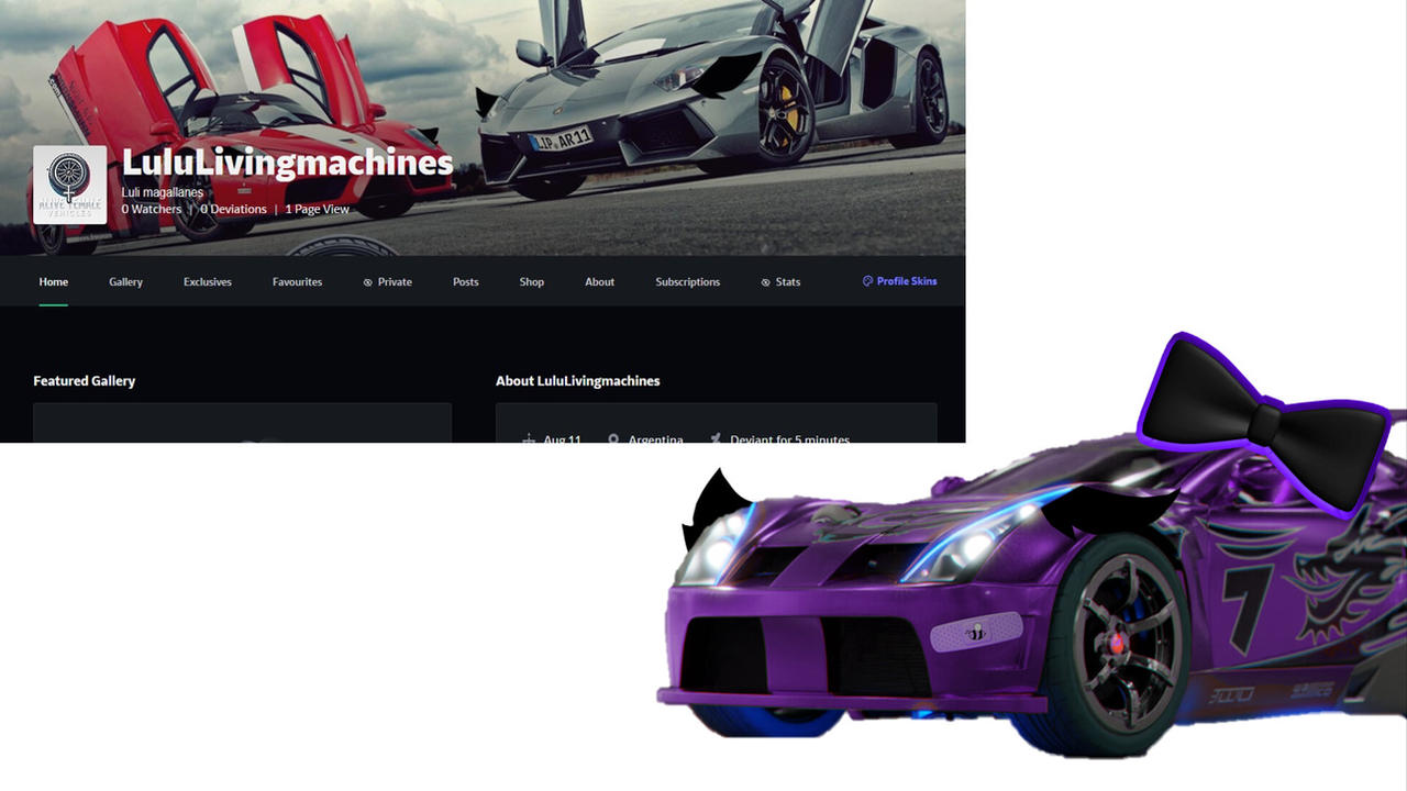 Upload777 i made a new community in deviantart by Luisana507 on DeviantArt