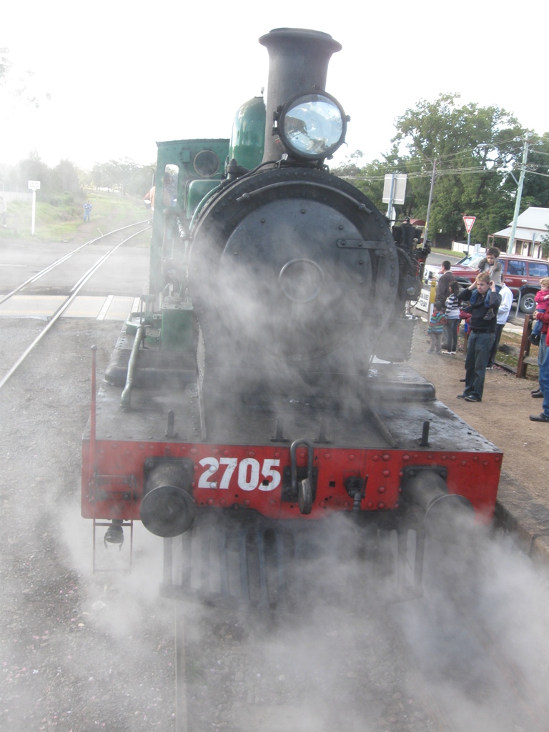 No.2705 releasing steam