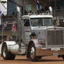 Imported Peterbilt Tractor on parade