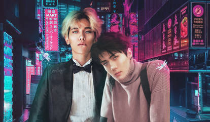 EXO - Baekhyun and Sehun Wallpaper