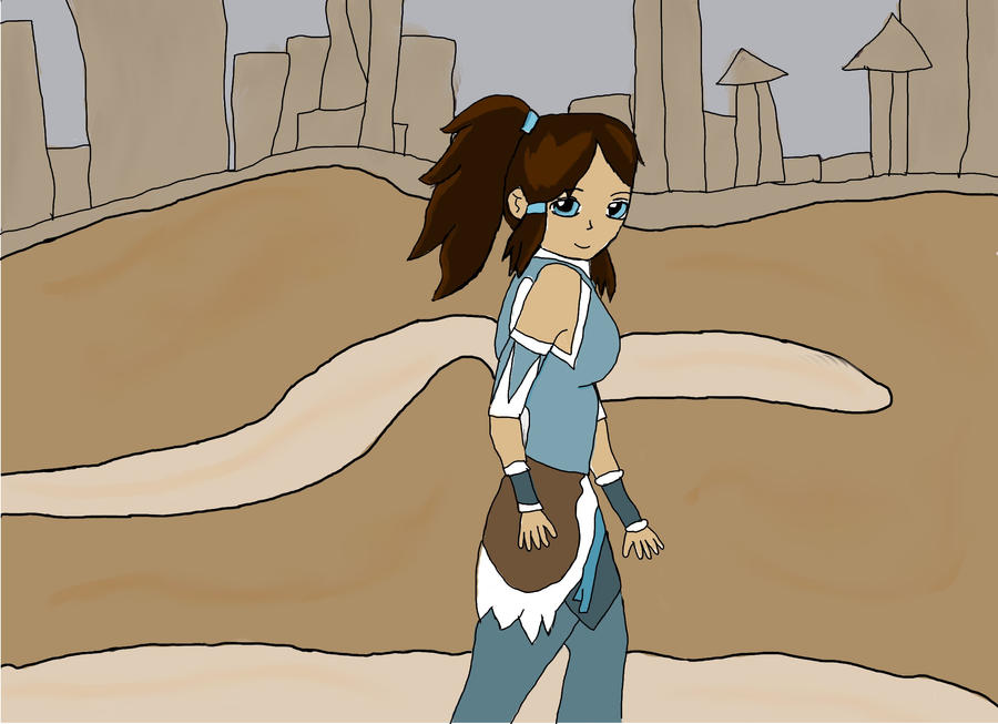 The Legend Of Korra redrawing