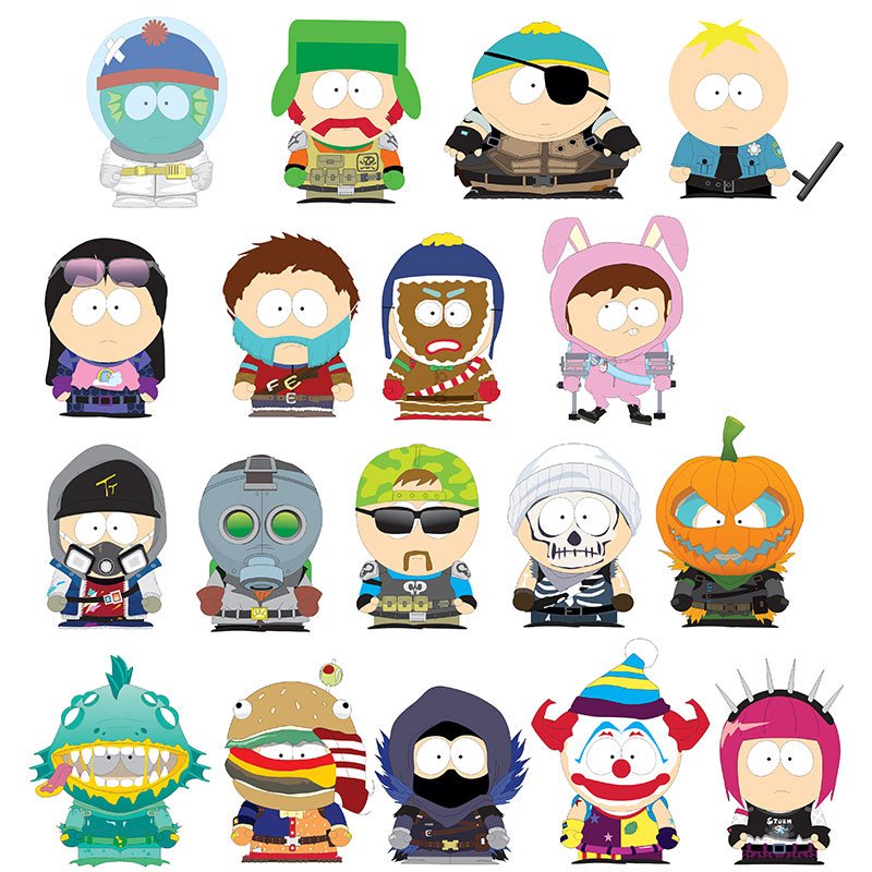 South Park Fortnite Skins by MySpStudioCollection on DeviantArt