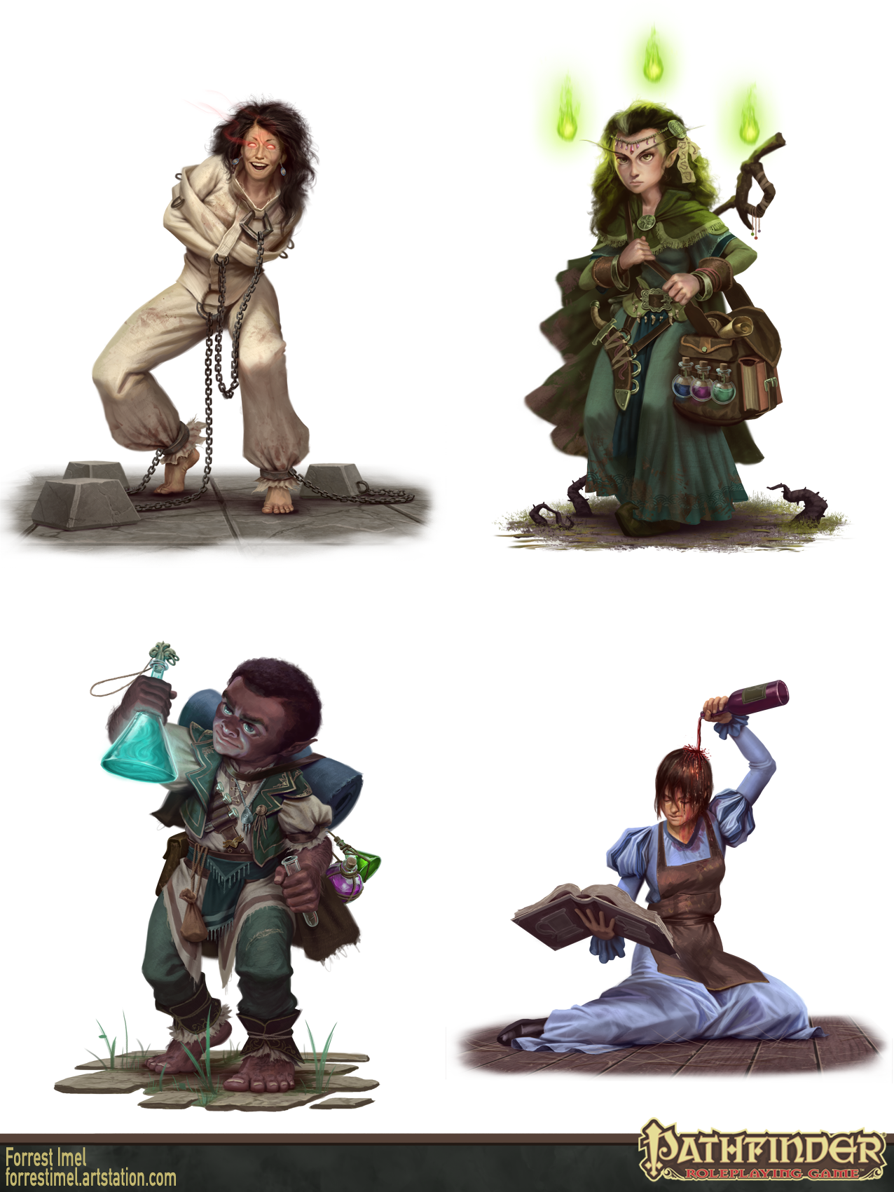 Pathfinder Deviantart Pathfinder - Haunted Heroes Handbook by ForrestImel on DeviantArt