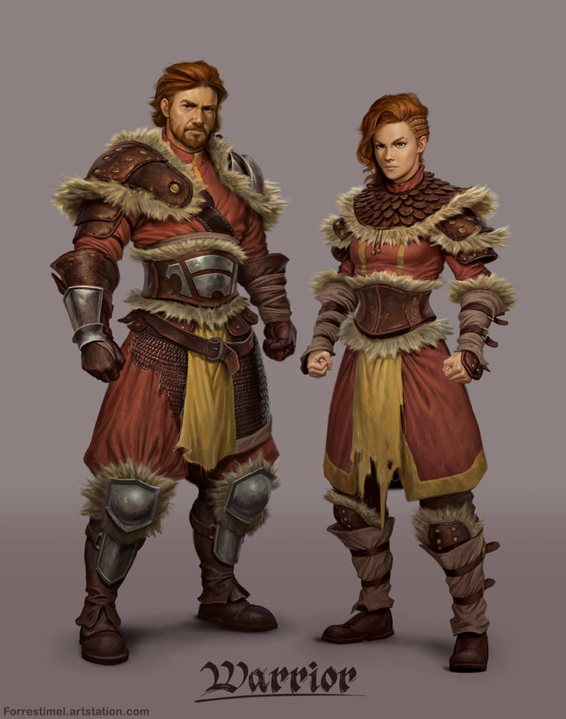 Warrior Class Color Warrior Class by ForrestImel on DeviantArt