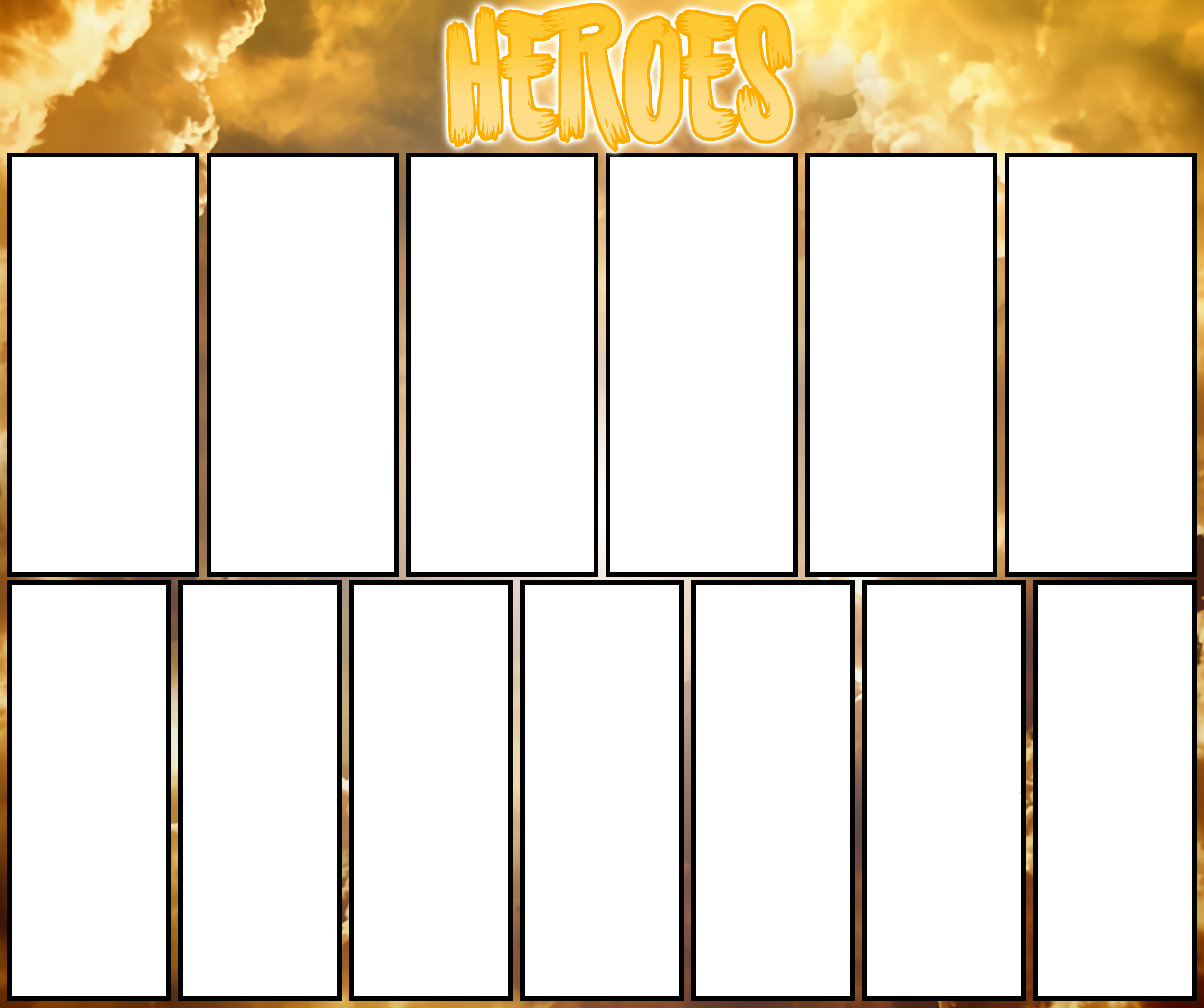 Heroes Template Version 2 By Bear0601 On DeviantArt