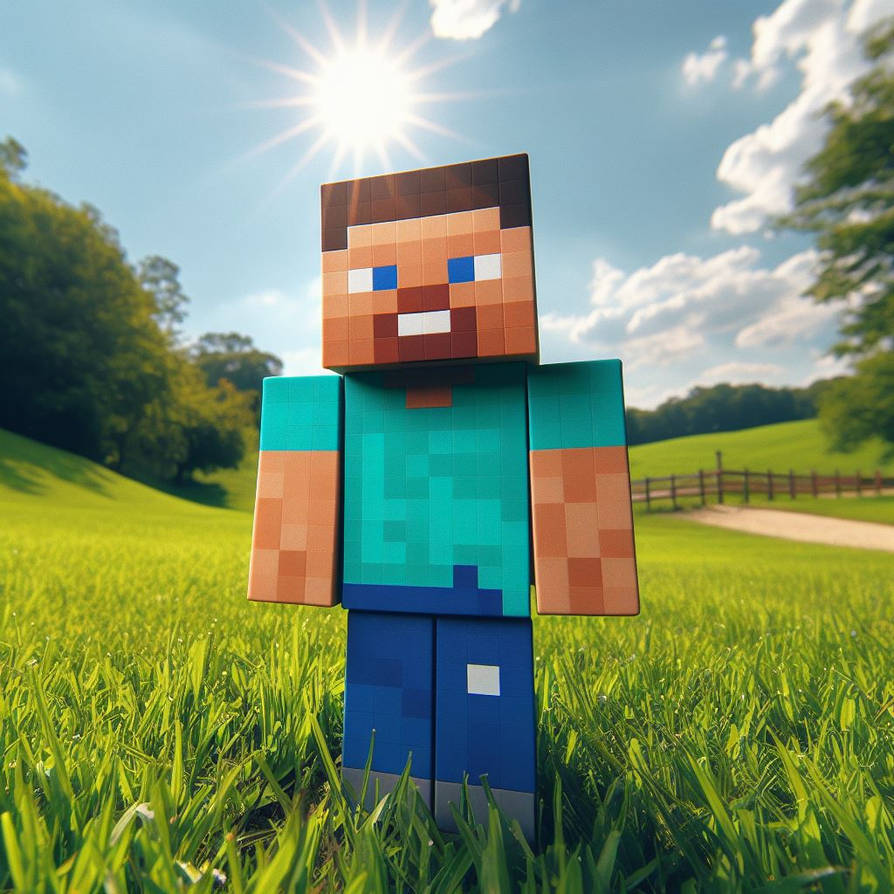 minecraft steve in Ohio by MaksiCRAFTer on DeviantArt