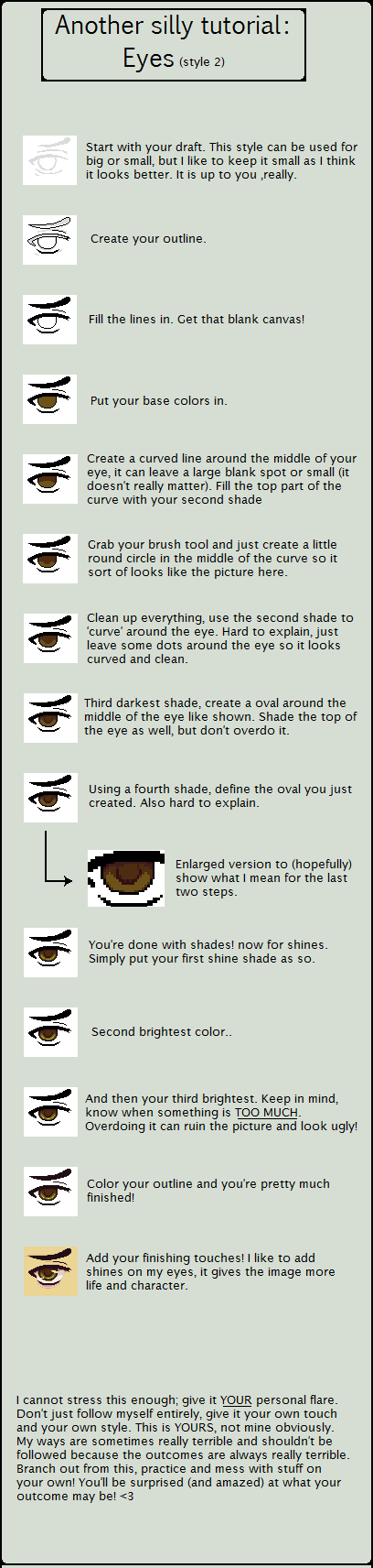 Eye style 2 - tutorial