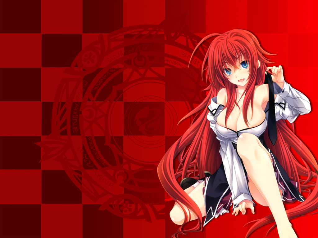 Rias gremory from s1 end card w some edits 1920 × 1080 hd wallpaper from ga...