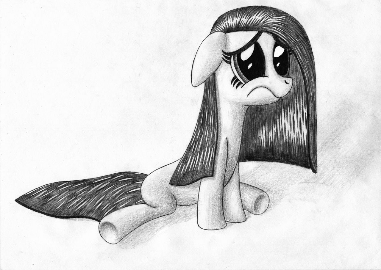 Pinkie has a sad