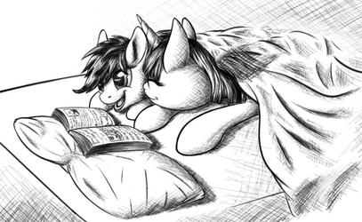 TwiDash under blanket