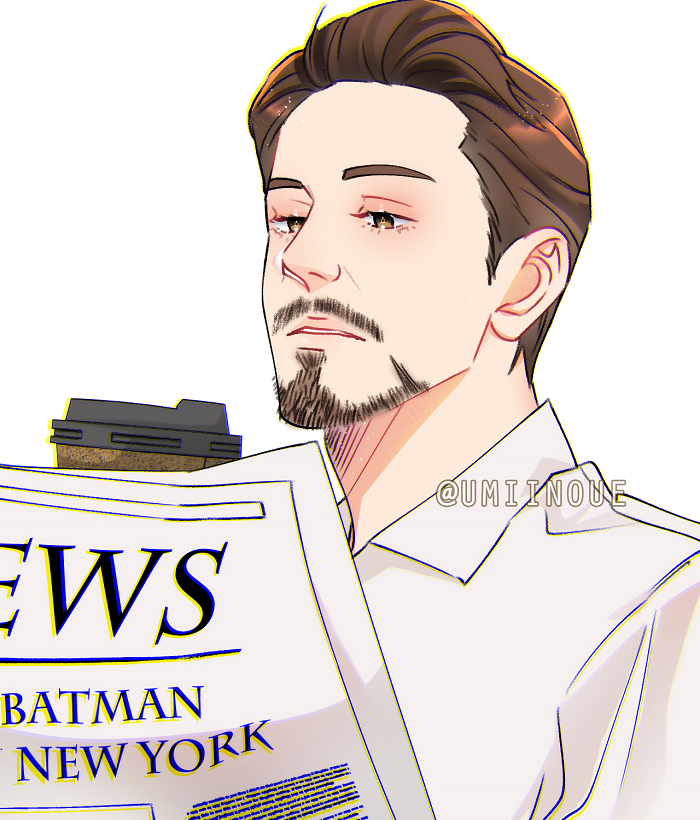 Iron Man News 1 by UmiInoue on DeviantArt