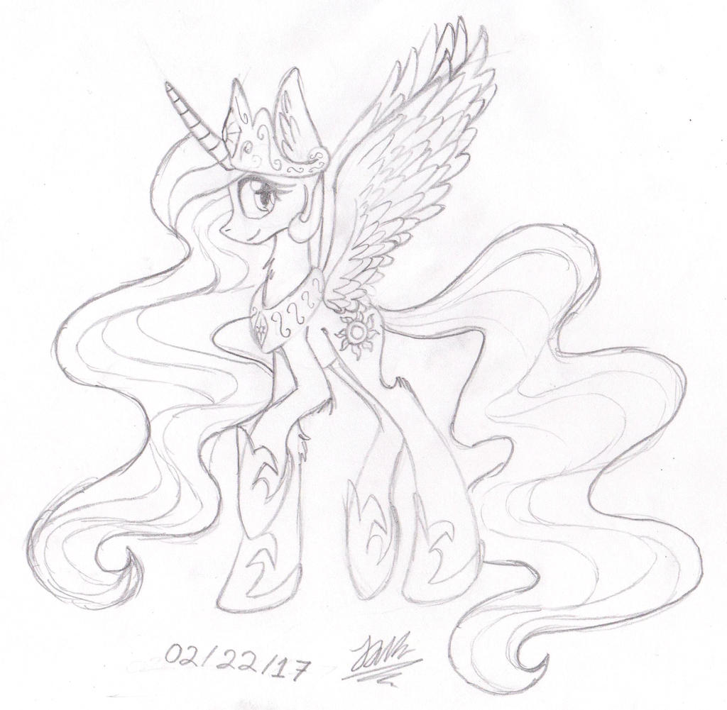 Progressive Celestia 1/3 - Sketch .:C8:.