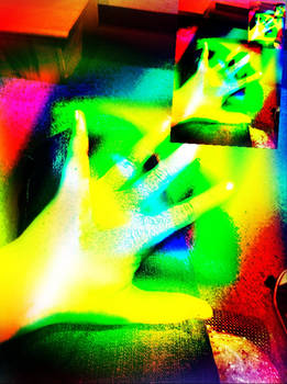 My Coloful Hand!!