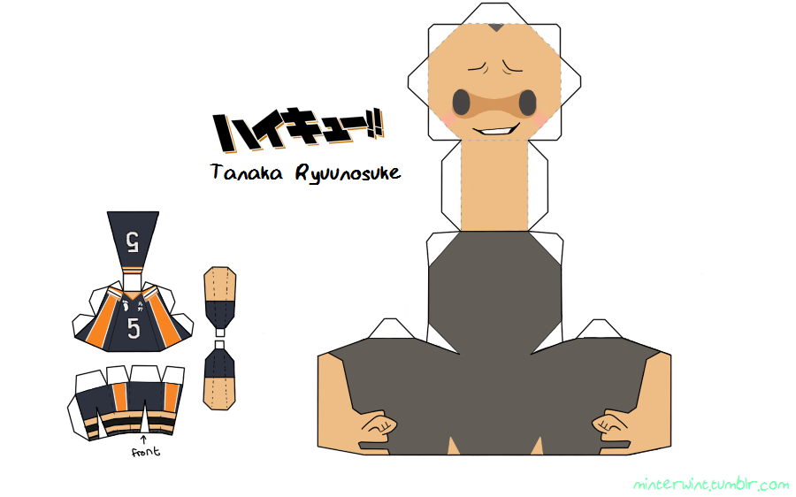 Template - Haikyuu - Tanaka Ryuunosuke