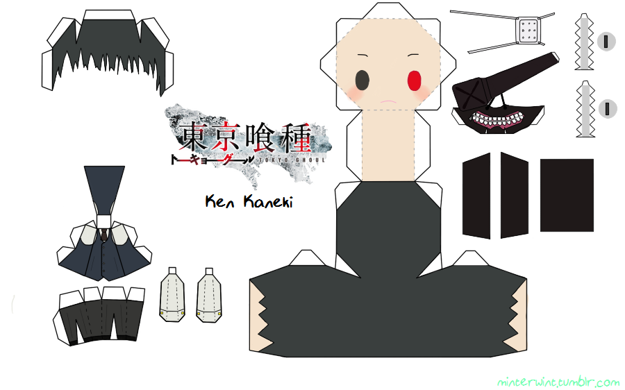 Template - Tokyo Ghoul - Kaneki