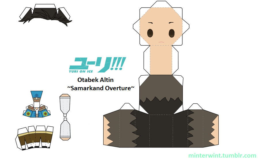 Template - Yuri!!! On Ice - Otabek Altin SP