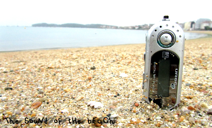 The sound of the beach